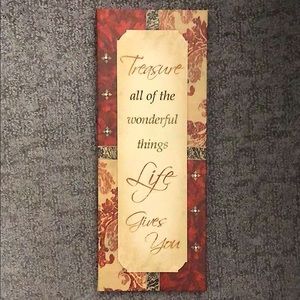 INSPIRATIONAL 18” Canvas Wall Art NWOT
